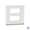 8-md Cover Plate (Square), White,  (Schneider, Unica Pure)